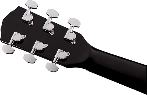 Miniatura 9 de Fender CD-60S Dreadnought - Guitarra acústica con 2 años de garantía, color negro