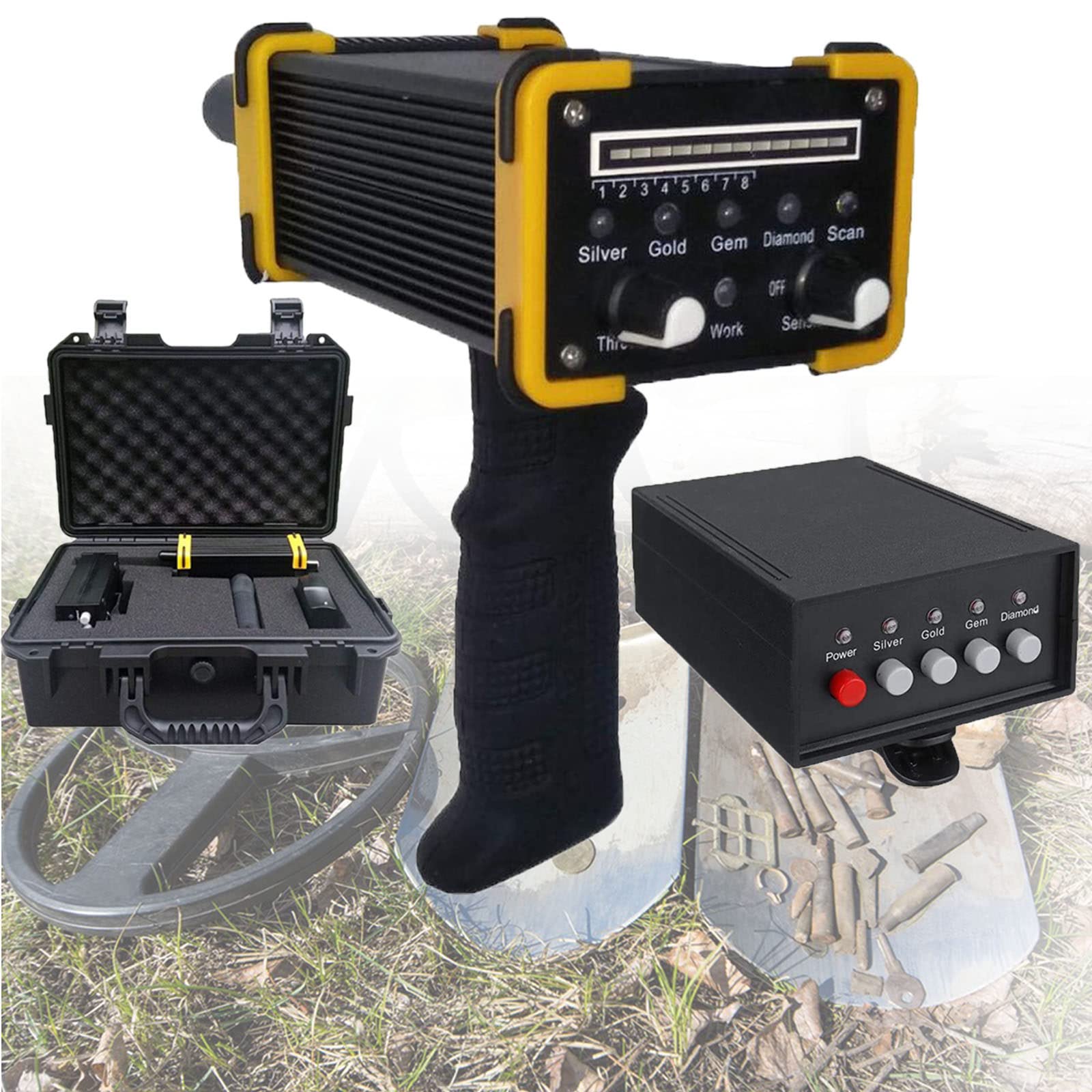 Amazon.com : HNCXHX Metal Detector for Adults Gold Silver Copper