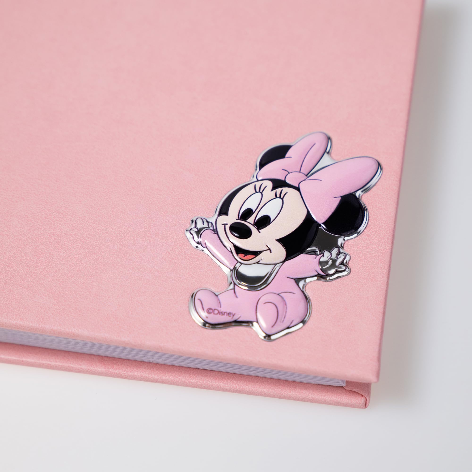 VALENTI & CO. Disney Baby – Minnie – Album fotograficzny dla dziewczynki, pomysł na prezent chrzest, narodziny lub urodziny dziewczynki