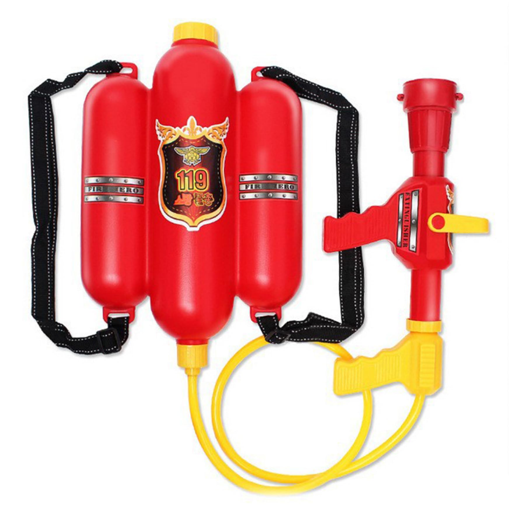 Pistola de Agua, Mochila de Bombero Juguete de Agua de Verano Pistola de Agua Juguetes de Agua Pistola de Agua Tanque de Agua de Juguete al Aire Libre, rociador de Agua con Tanque de Mochila para Cum