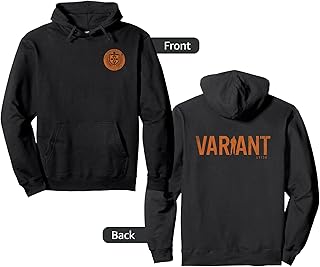 Loki Time Variance Authority Front and Back Pullover Hoodie