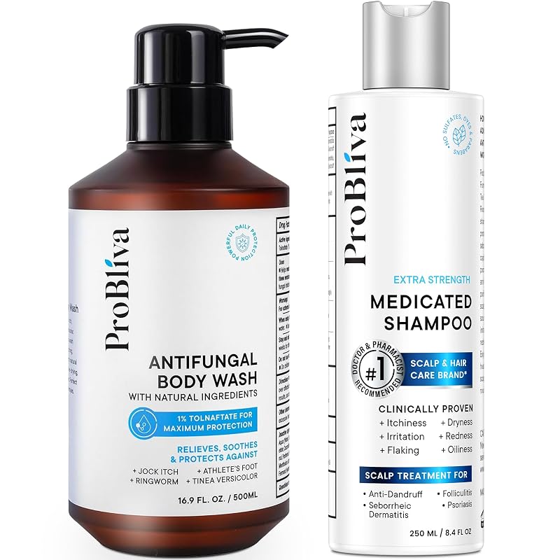Kit ProBliva com Shampoo e Sabonete Líquido Corporal
