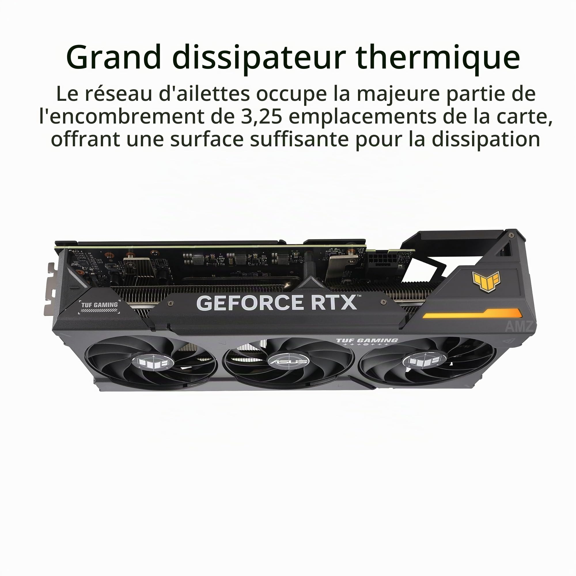 ASUS TUF Gaming GeForce RTX 4070 Super OC Edition Carte Graphique de Jeu (PCIe 4.0, 12 Go GDDR6X, DLSS 3, HDMI 2.1a, DisplayPort 1.4a)