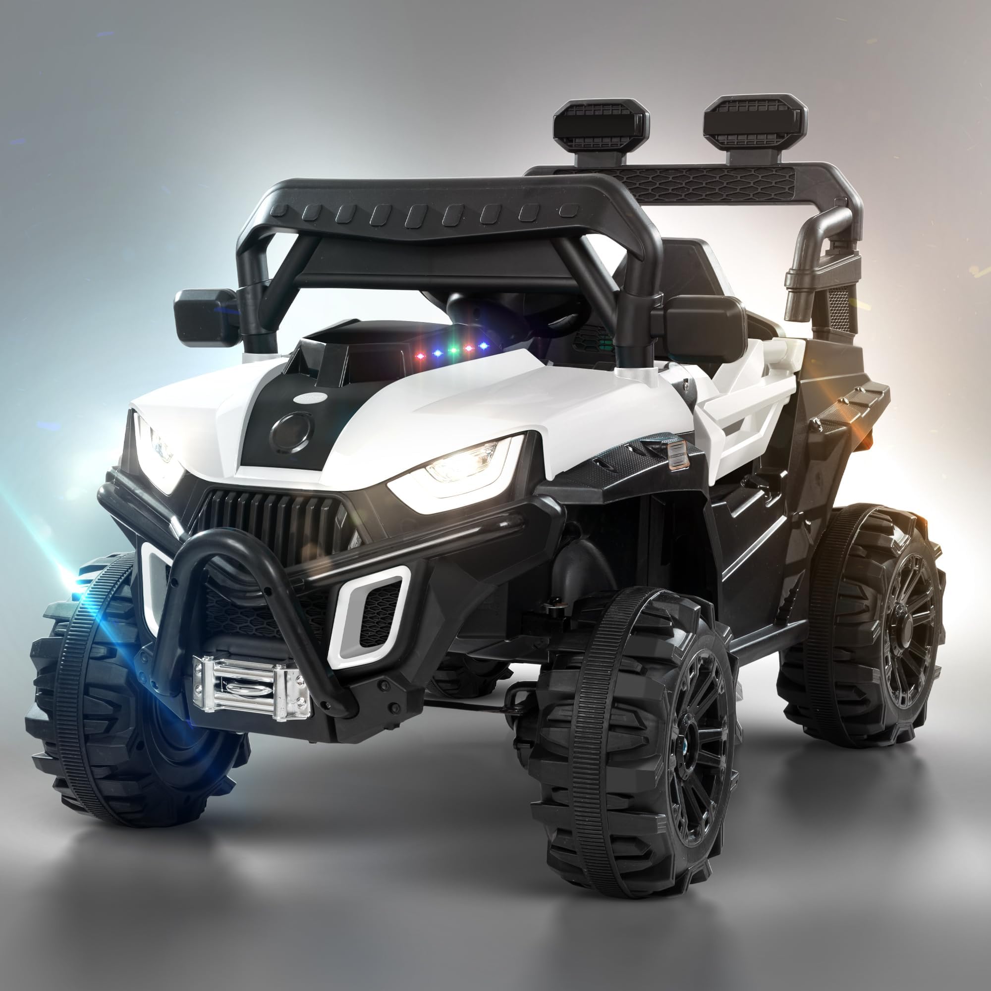 Baybee Roger Battery Operated Jeep for Kids, Baby Car with Music & Light | Ride on Toy Kids Jeep Rechargeable Battery Car | Electric Jeep Car for Kids to Drive 3 to 8 Years Boy Girl (White) (B0CX5MPG2V) Amazon Price History, Amazon Price Tracker