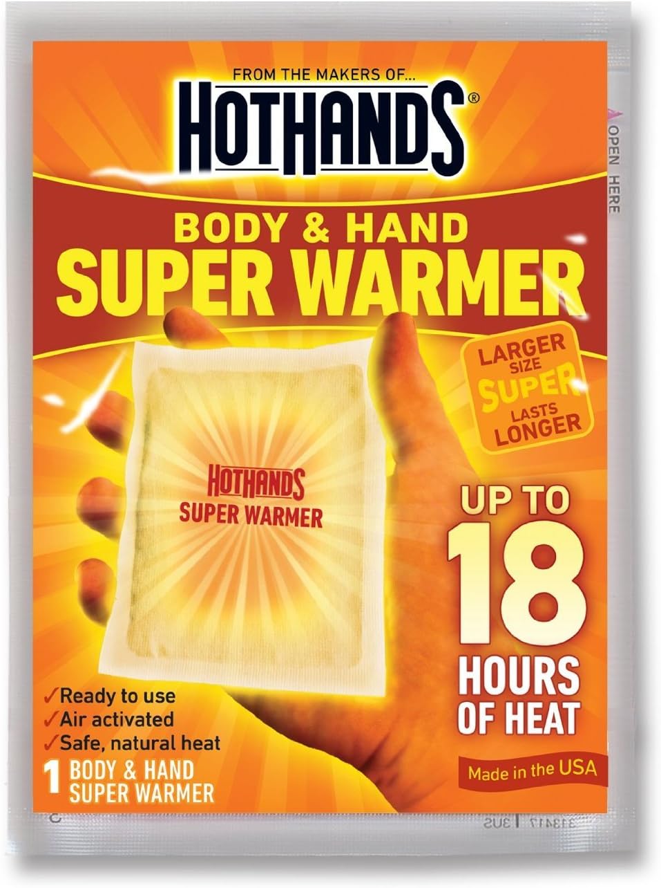 HotHands Body & Hand Super Warmer New Super Size Package (20 count)