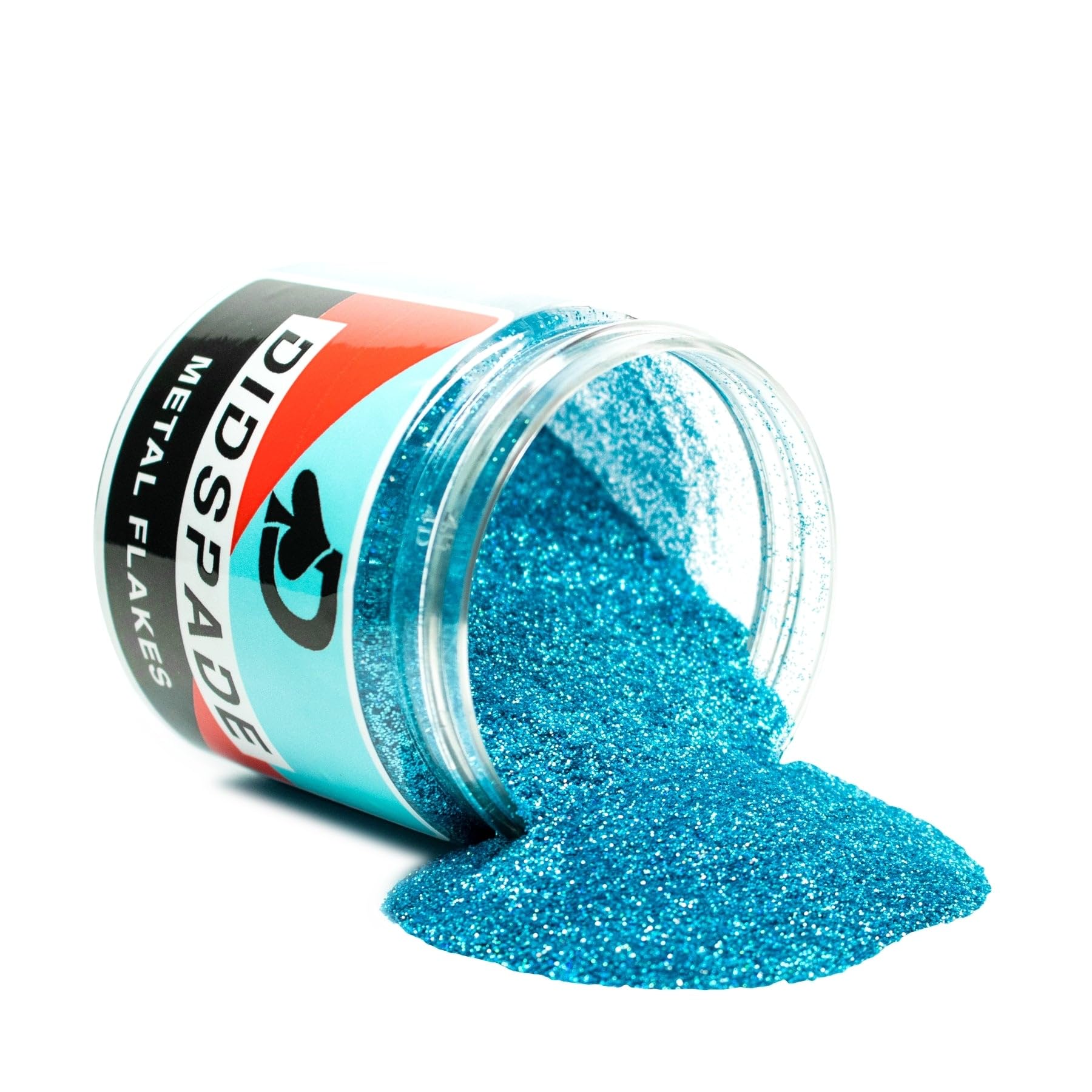 2oz Ice Bath 0.008" Small Blue Holographic Metal Flake Solvent Resisitant Glitter | Paint Metal Flake | Flake for Automotive Spray and Spray Painting | Glitter for Epoxy Resin