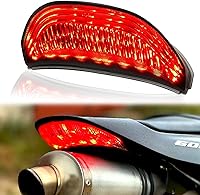 Vista 9 de JMTBNO Luz Trasera de Freno de Moto con Señales de Giro LED Compatible con Yamaha YZF R3 R25 Y15ZR MT07 FZ07 LC150