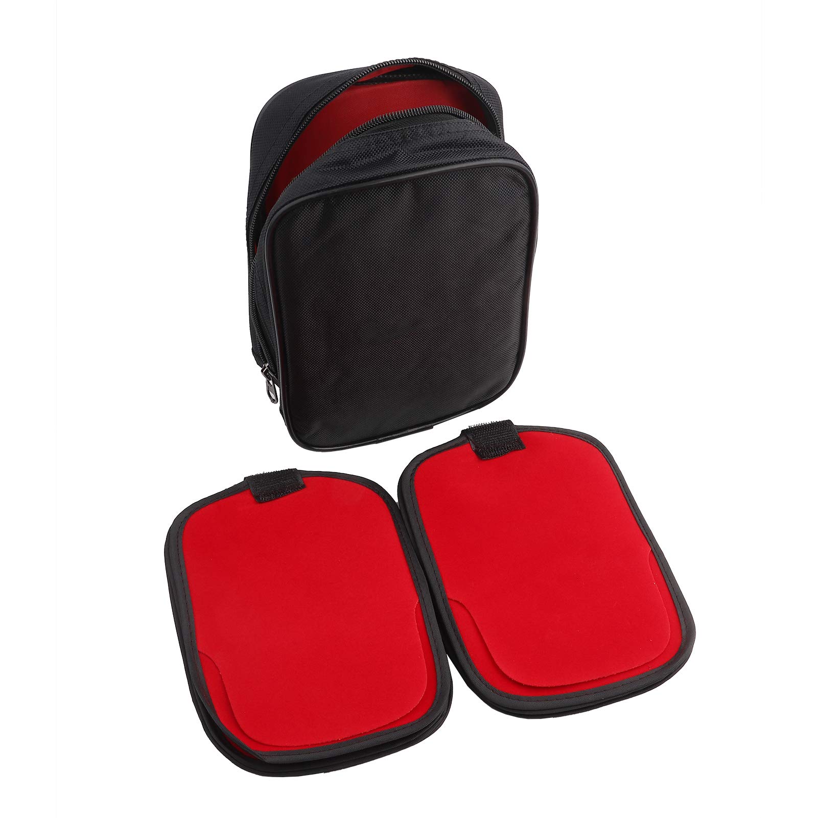 100 x 150 mm 100 x 100 mm Bolsa de Nailon con 16 Ranuras,Estuche Protección Impermeable Multifuncional,Caja de 16 Ranuras para Filtro,Bolsa de Filtro de Camara Universal