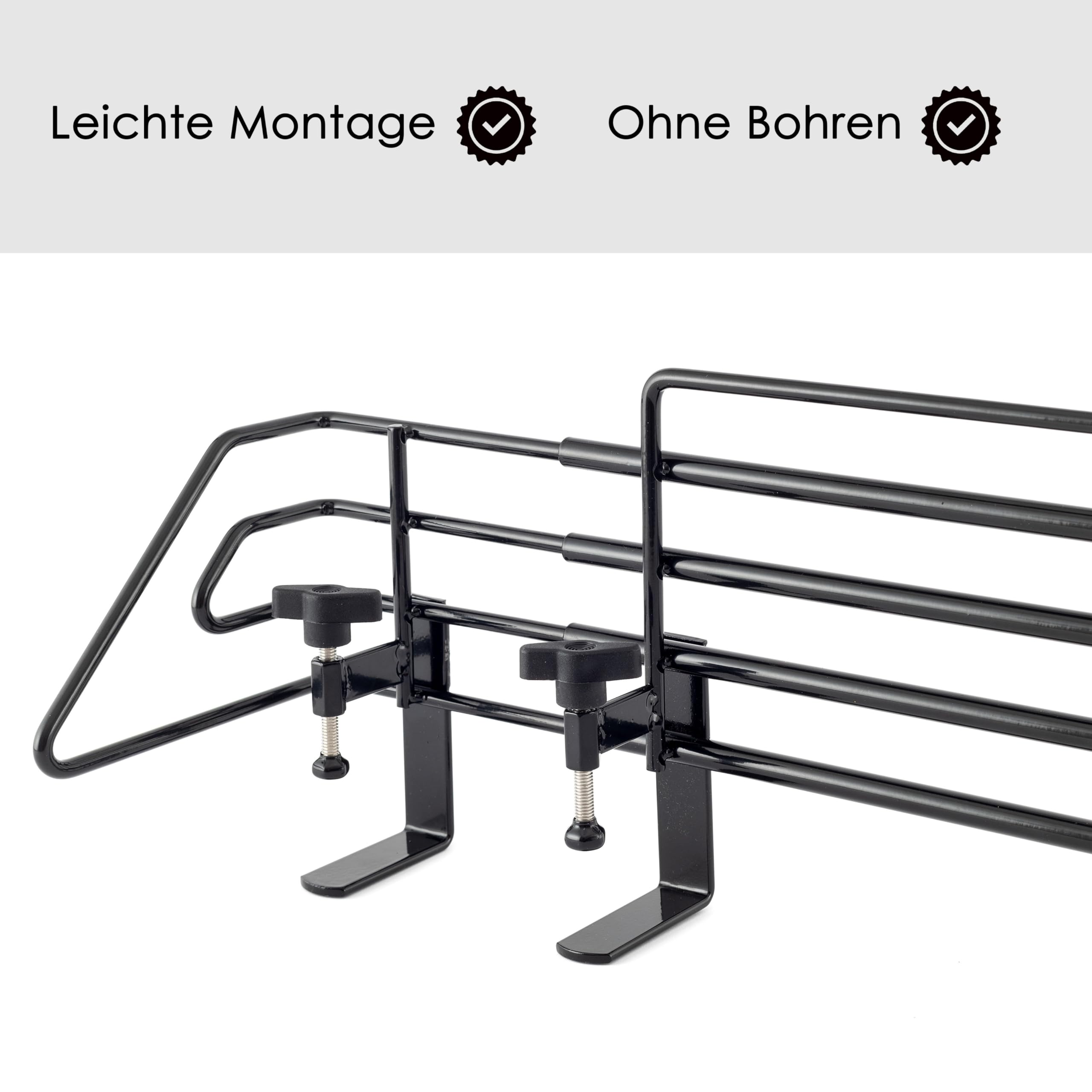 Hanseküche Barrière de protection extensible pour cuisinière 64-110 cm réglable sécurité enfant