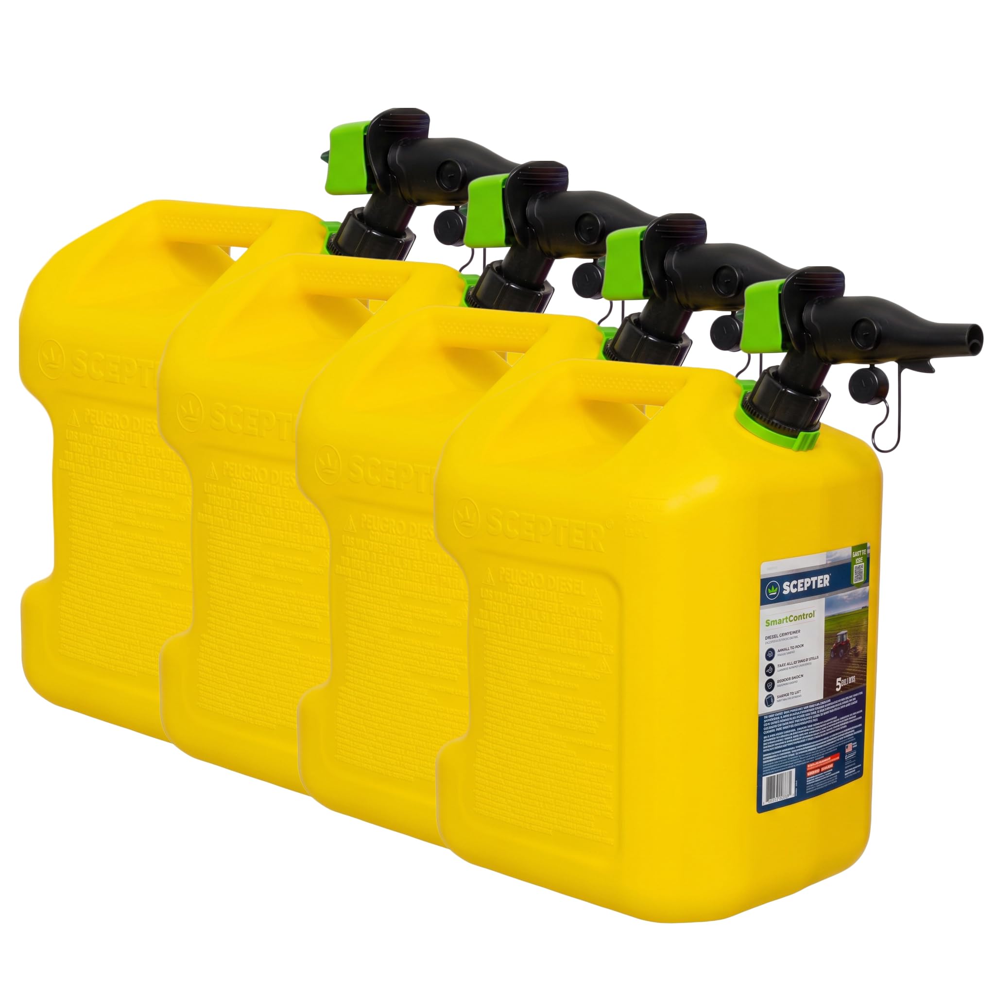 Amazon.com: Scepter 5G Gas Can with Spill Proof SmartControl Spout