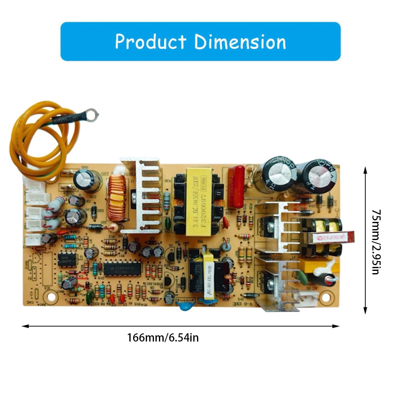 Scheda di controllo del raffreddamento universale per sistemi di raffreddamento con larghezza di banda 12KD 3dBs e compatibilità ingresso 220V, scheda di installazione per sistemi di