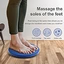 Drumstone (𝗦𝗽𝗲𝗰𝗶𝗮𝗹 𝟭𝟬 𝗬𝗲𝗮𝗿𝘀 𝗪𝗮𝗿𝗿𝗮𝗻𝘁𝘆) Twisting Waist Disc - Magnetic Core Twister Board for Slimming, Strengthening & Reflexology with Foot Massage for Abs, Hips, Back, and Blood Circulation. gallery image