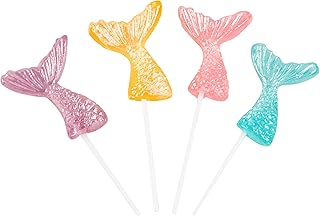 Mermaid Rainbow Twisty Lollipops - 40ct
