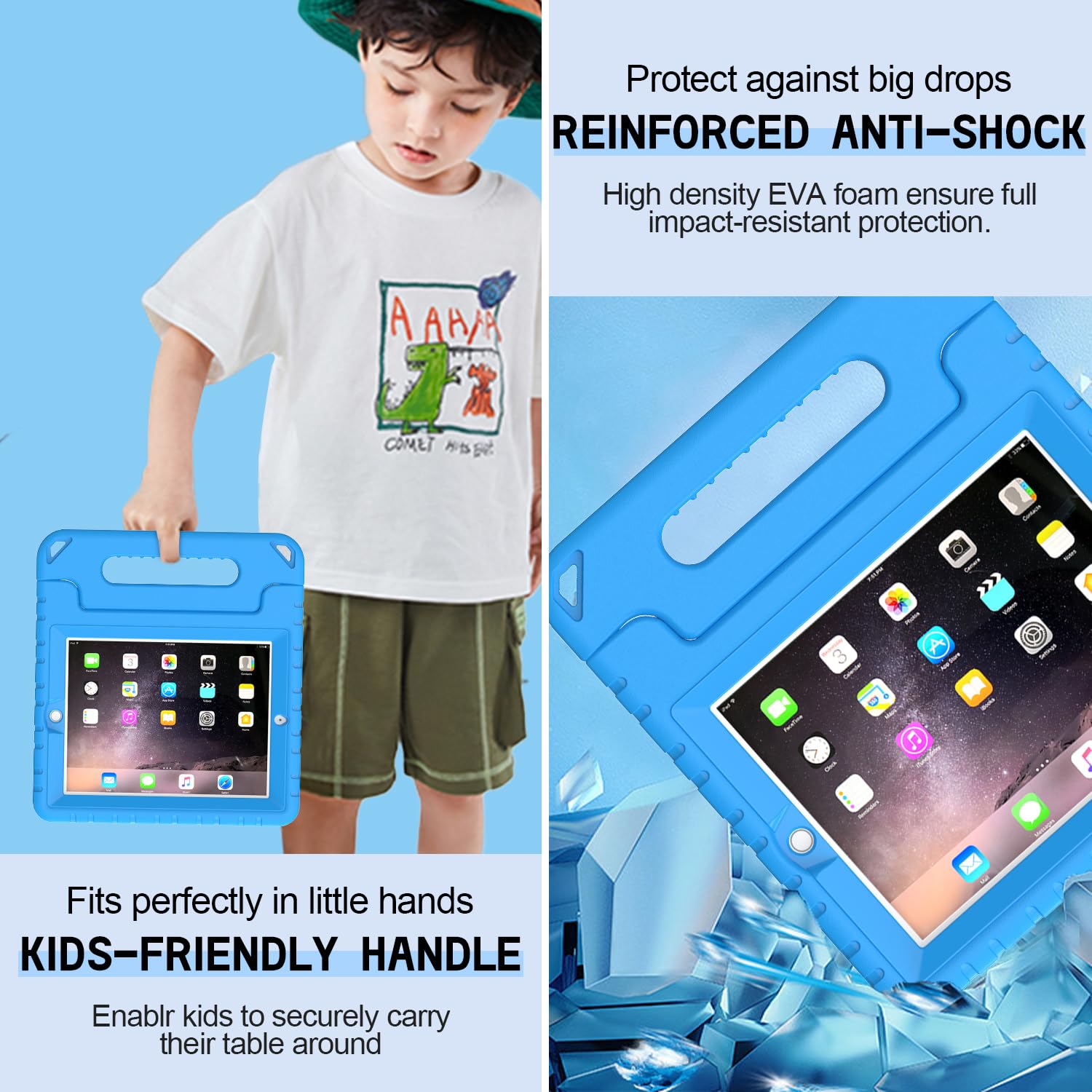Amazon | AVAWO キッズケース Apple iPad 2 3 4用 - 軽量 耐衝撃
