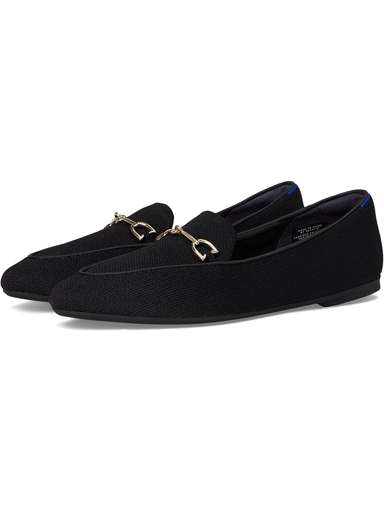 Black Rothy's The Double Bit Loafers