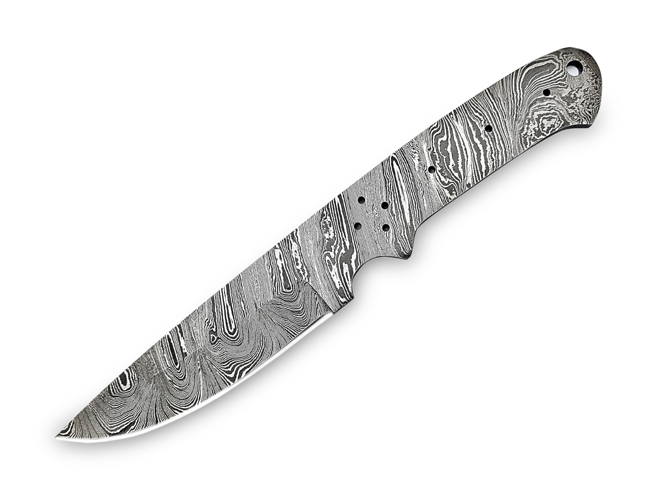 EJOY OUTDOORS Handmade Damascus Steel Blank Blade | Hand Forged full tang knife Steel Blade | 9.5 Inches Handmade Camping Knife Making Supplies| HUNT-20