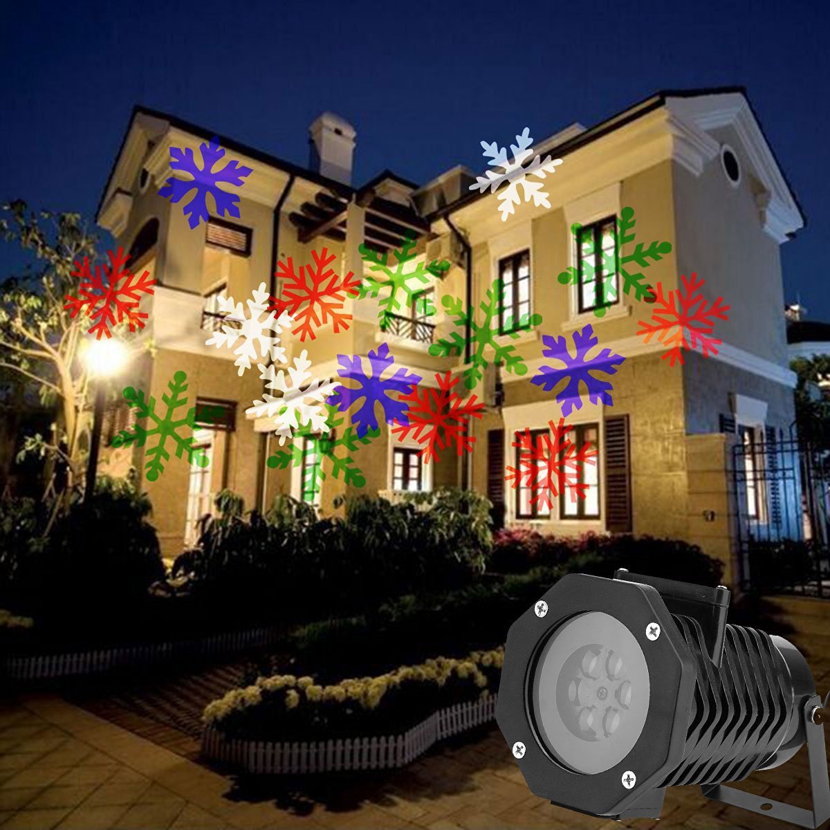 LED Proyector Luces de Navidad, CAMTOA 10 Proyector de Iluminación ...