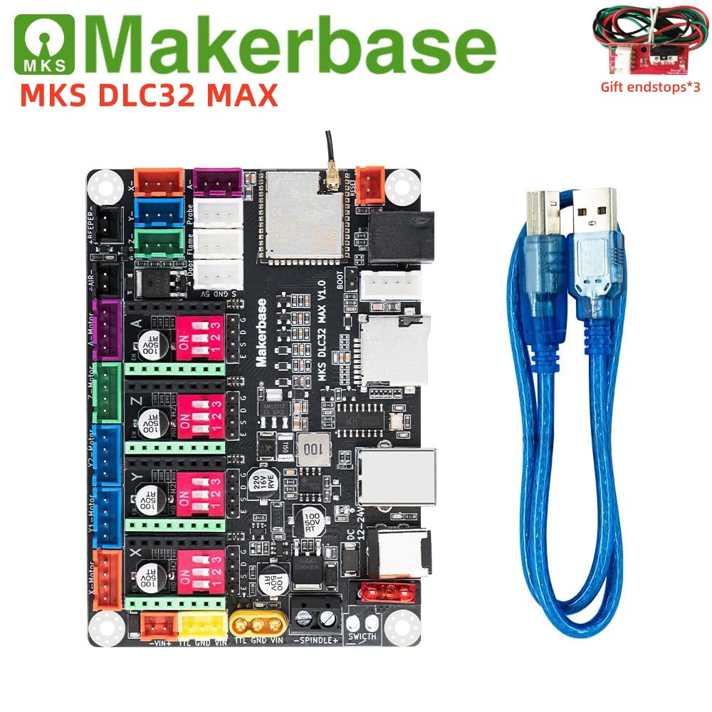 Amazon.com: CNC Controller 4 axis MKS DLC32 MAX Expansion Card