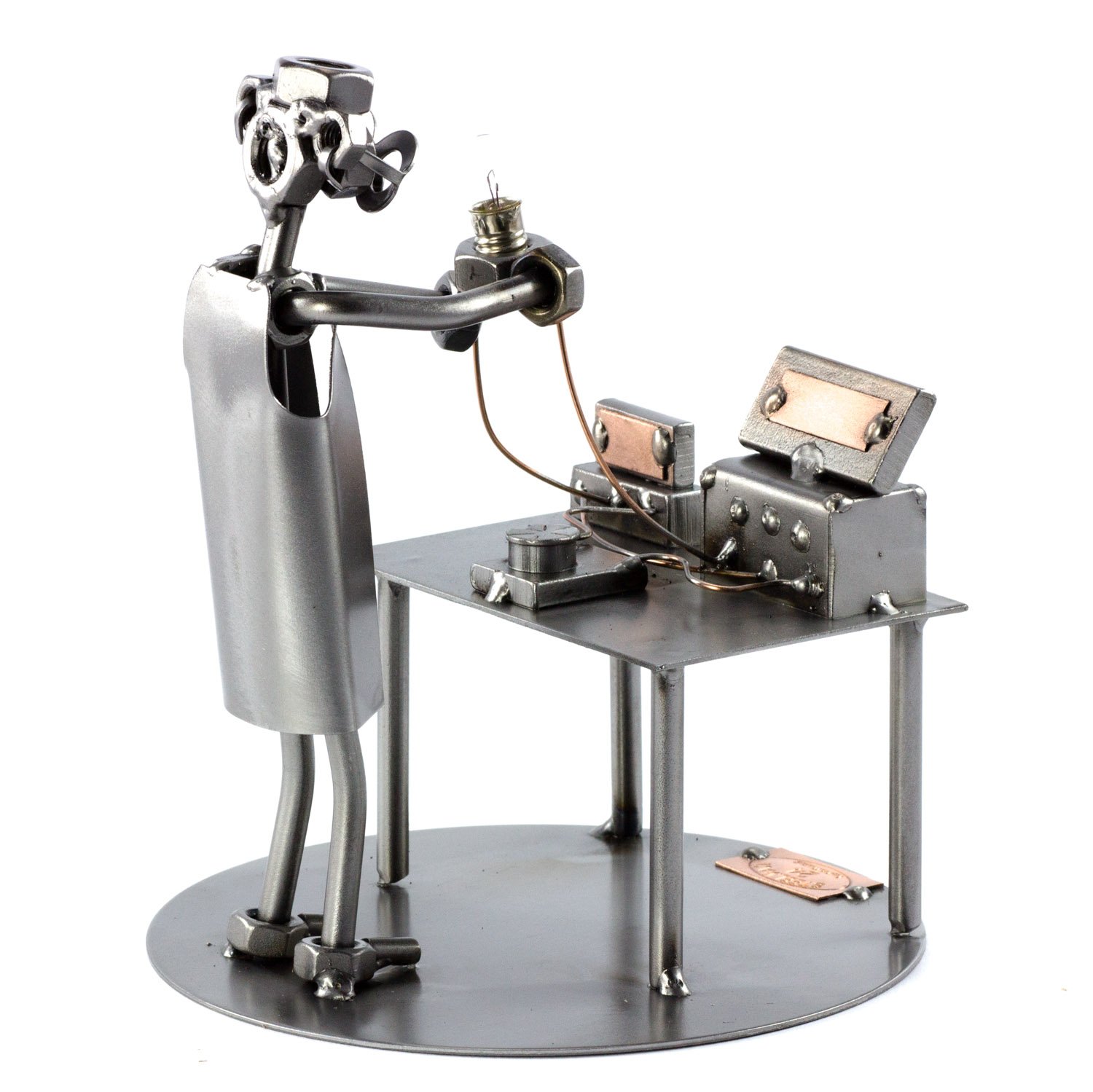 Omini Di Viti Steelman24 - Soprammobili In Metallo Per Fisioterapisti E Idee Regalo Originali