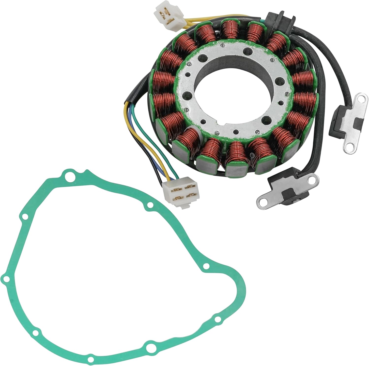 Caltric Stator and Gasket Compatible With Suzuki Vs1400Glp Vs1400 Glp Boulevard S83 2005-2009