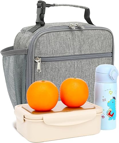 Miniatura 5 de FlowFly - Lonchera infantil, minibolsa suave aislada, minihielera para el regreso a clases, bolsa térmica para comida y alimentos para niñas y niños