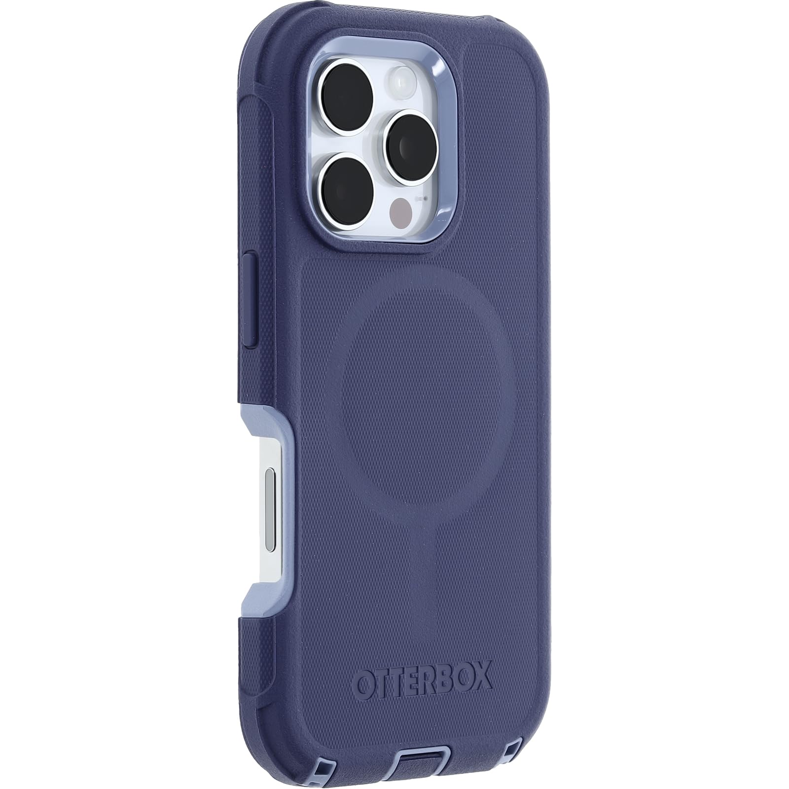 OtterBox Cover Defender Series MagSafe per iPhone 16 Pro, custodia protettiva antiurto, a prova di caduta, protezione estrema, testata 7x norme MIL-STD 810G, Viola