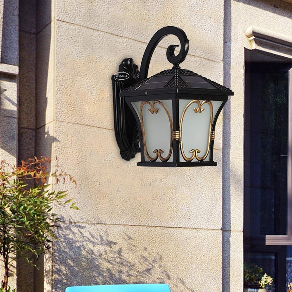 Applique murale d'extérieur solaire étanche pour sécuriser vos allées et entrées
