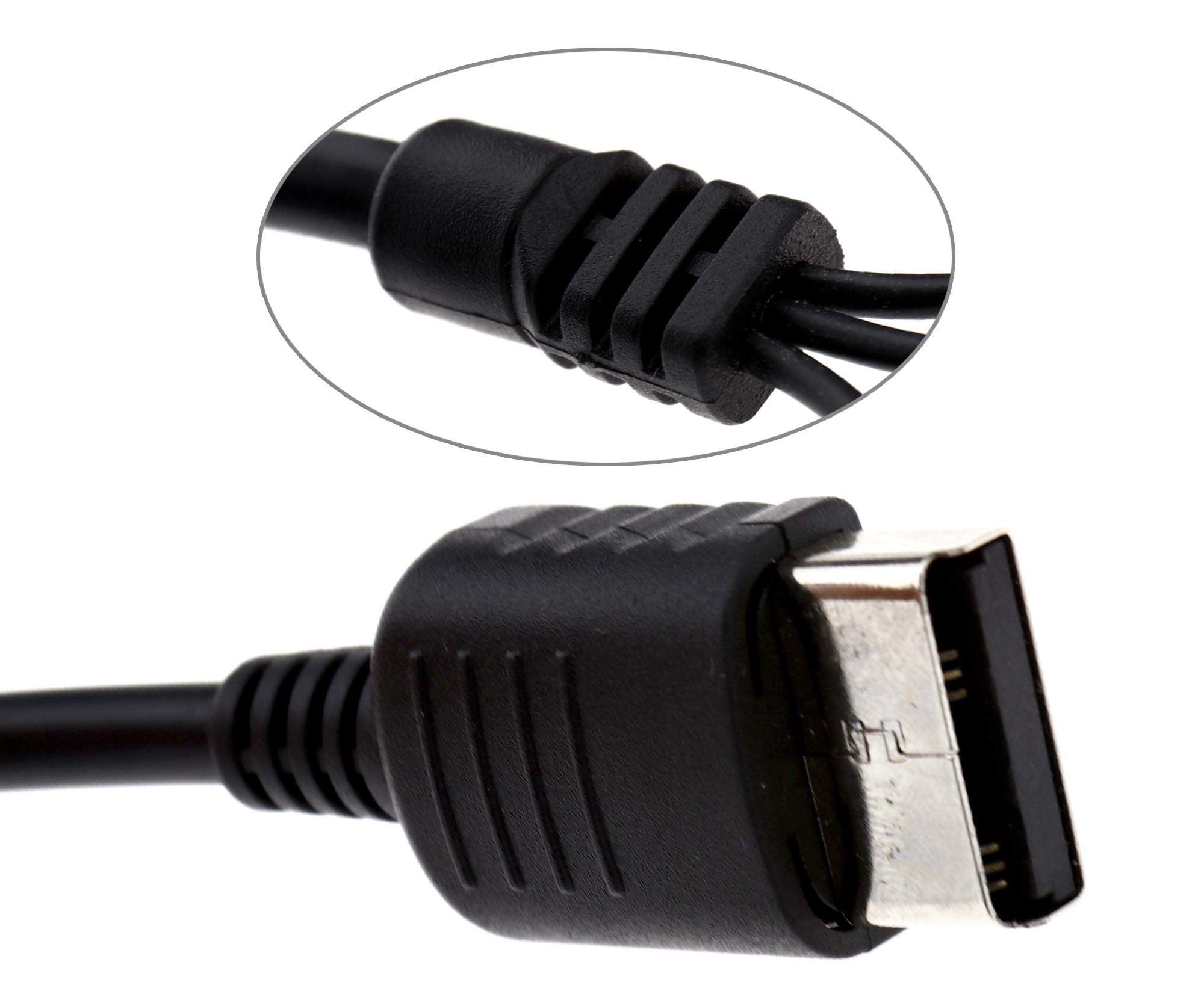 Create idea Câble d'affichage Remplacement RCA AV TV 1.8M d'alimentation pour Sega Dreamcast
