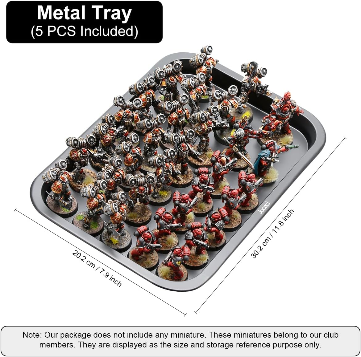 Jucoci Miniatures Storage Case Miniatures Transport Case (Medium Size)