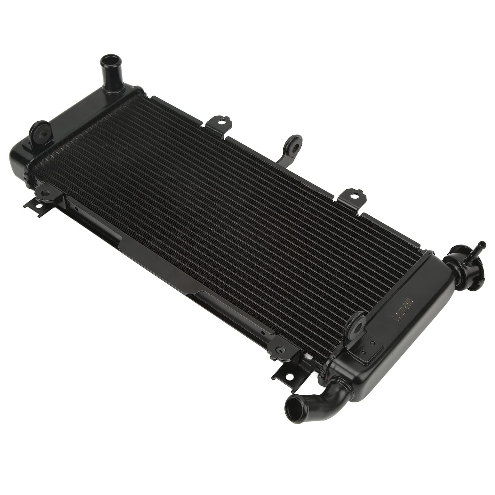 Sostituzione Gruppo radiatore Moto per 650 Z650 ER650 2017-2022 Serbatoio Acqua di Raffreddamento Moto Alluminio Parti Motore Sostituzione radiatore Moto
