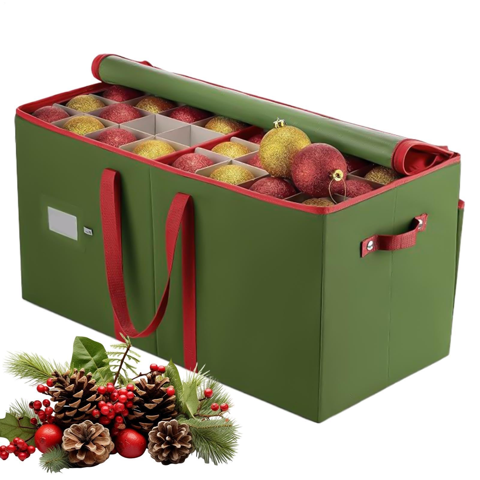 Weihnachtskugel Aufbewahrung Box 128 Kugeln Organizer Mit Trennfächern