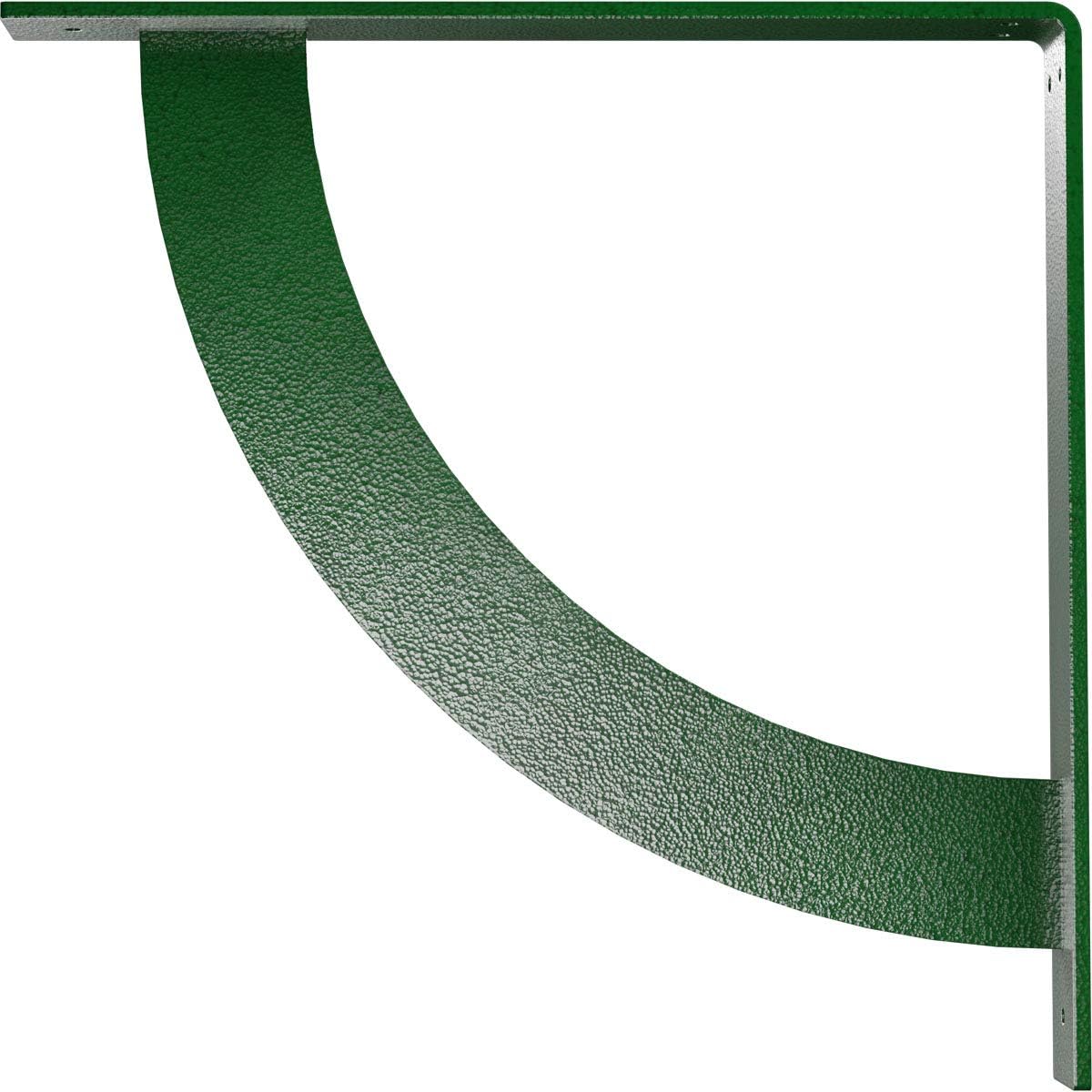 Crаzу Clеаrаnсе Ekena Millwork BKTMBU Steel Bracket Bulwark, 2W x 16D x 16H, Hammered Deep Green
