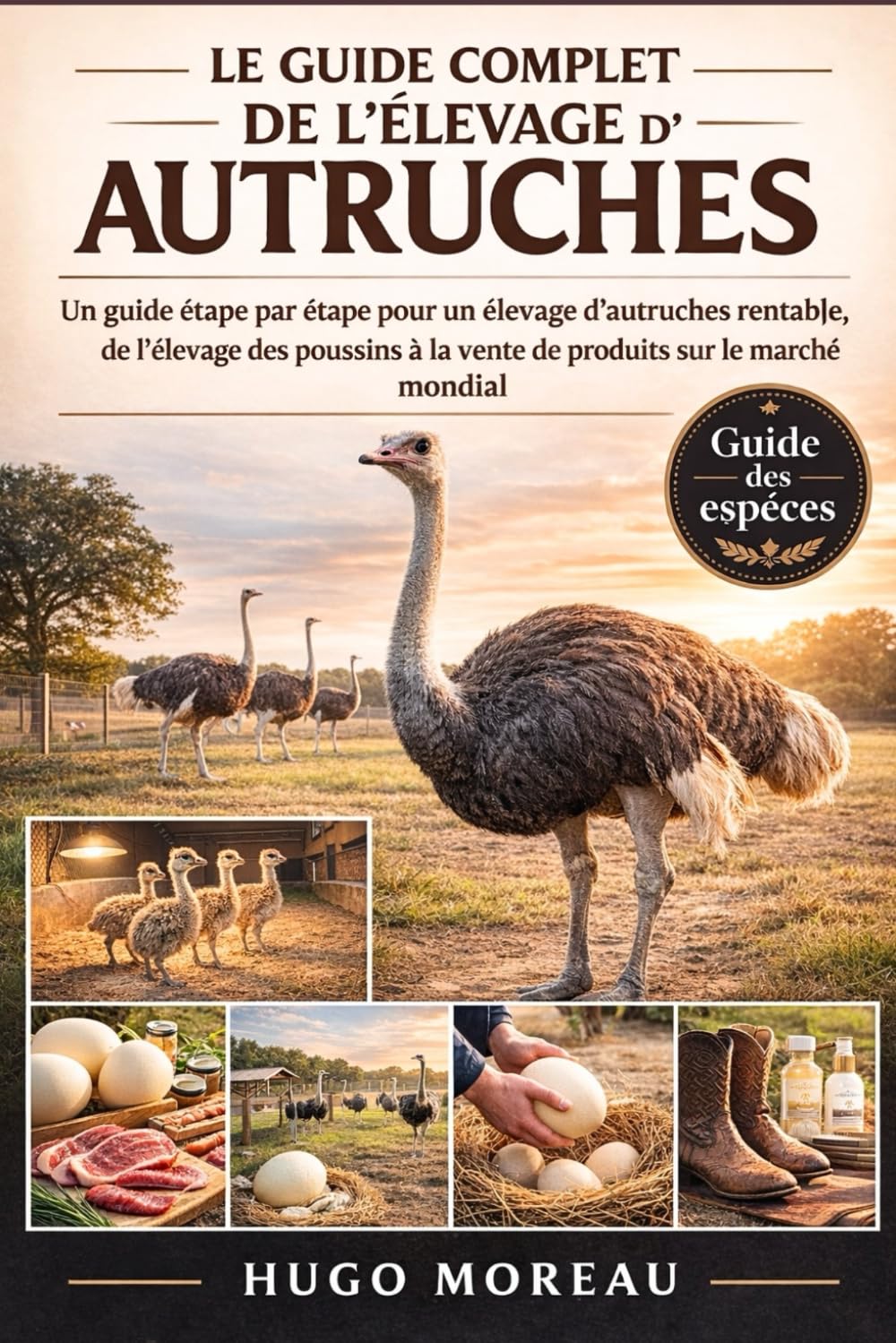 LE GUIDE COMPLET DE L’ÉLEVAGE D’AUTRUCHES: Un guide étape par étape pour un élevage d’autruches rentable, de l’élevage des poussins à la vente de produits sur le marché mondial