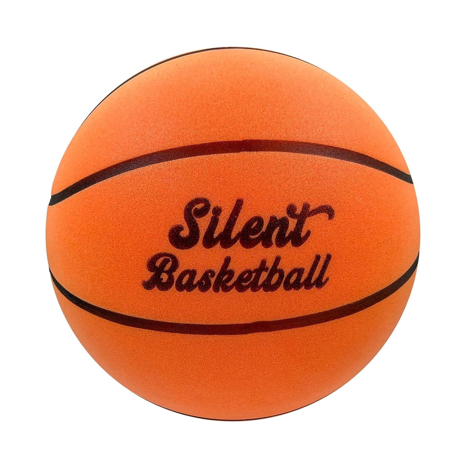THREE SQUIRRELS Foam Basketball Size 7 Professional Basket Ball for Indoor-Outdoor Training Basketball for Players - Suitable for Practice/Match/Training | Silent Basketball-image-18
