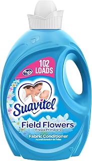 Suavitel Fabric Softener, Field Flowers, 120 Fluid Ounce, (Package May Vary)