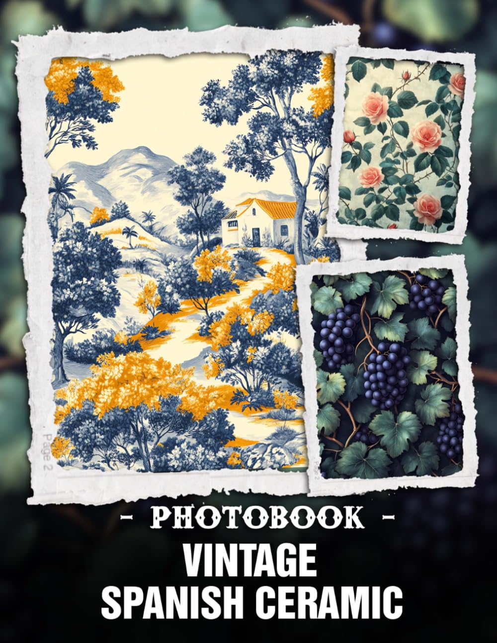 Vintage Spanish Ceramic Photo Book: Rustic Mediterranean Pottery And Antique Spanish Earthenware Showcased In Old-world Style Photography For Vintage Decor Admirers