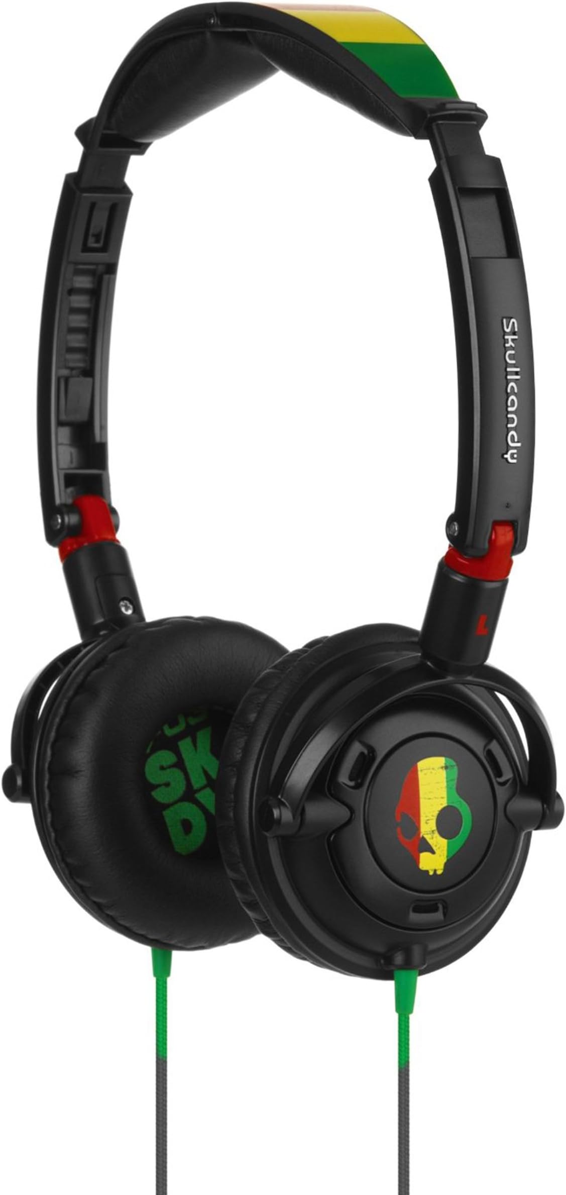 Skullcandy Lowrider Headphones - 2011 Rasta (2010 Color), One Size