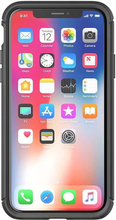 Tech21 Evo Tactical Case for iPhone X - Black