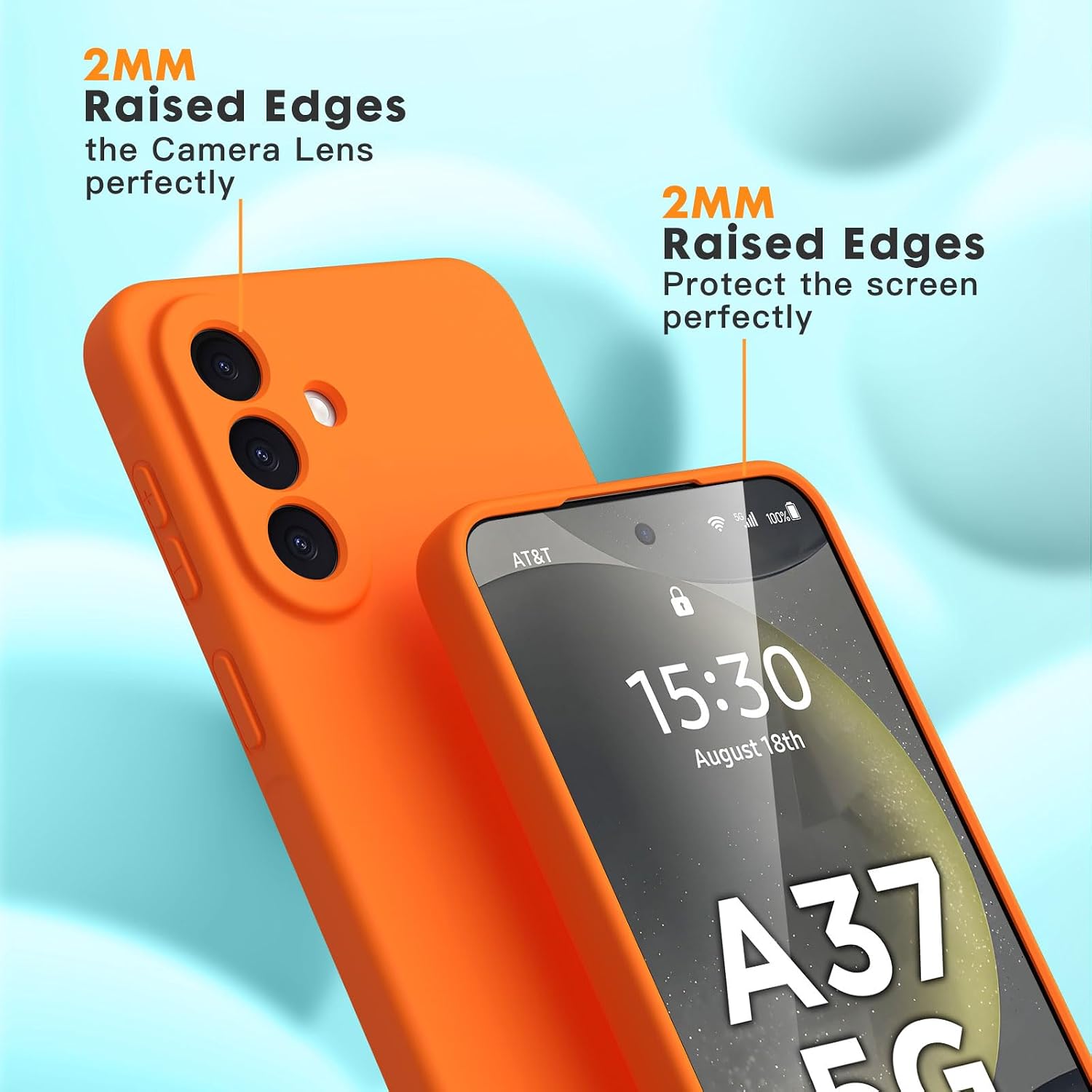 Vansdon for Samsung Galaxy A37 5G Case-Orange image 3