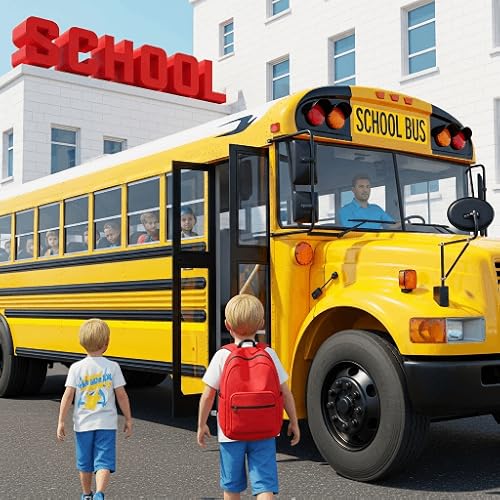 School Bus Route Driving Simulator image