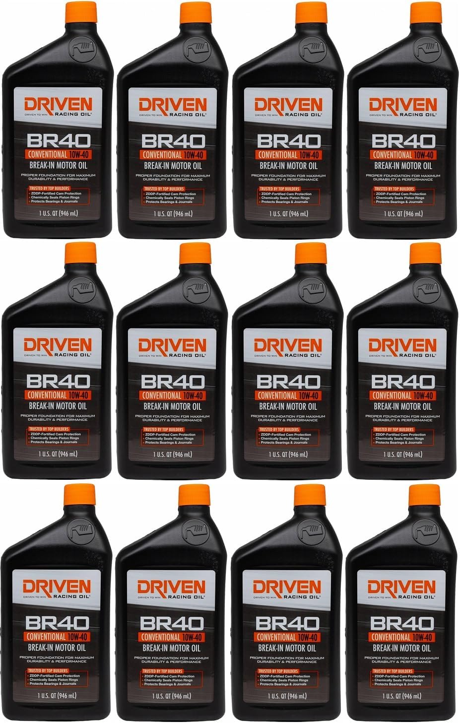 Driven Racing BR40 10W-40 Break In Oil with Zinc 03706 - Gen III & IV 4.8 5.3 5.7 6.0 6.2 7.0 (6)