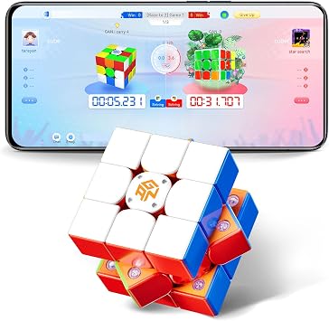 GAN i Carry 4 Year of the Horse Edition, Smart Speed Cube Gift for Kids | App tracks & improves skills, battery Replaceable, collectible design, exclusive accessories, for enthusiast collector cuber
