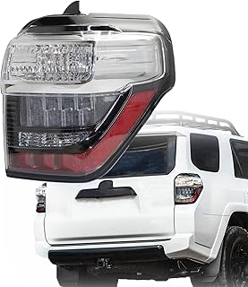 munirater 1-Pack Rear Right Tail Light Brake Lamp Assembly Replacement for 2014-2020 Toyota 4Runner Passenger Side 8155135402 TO2819156