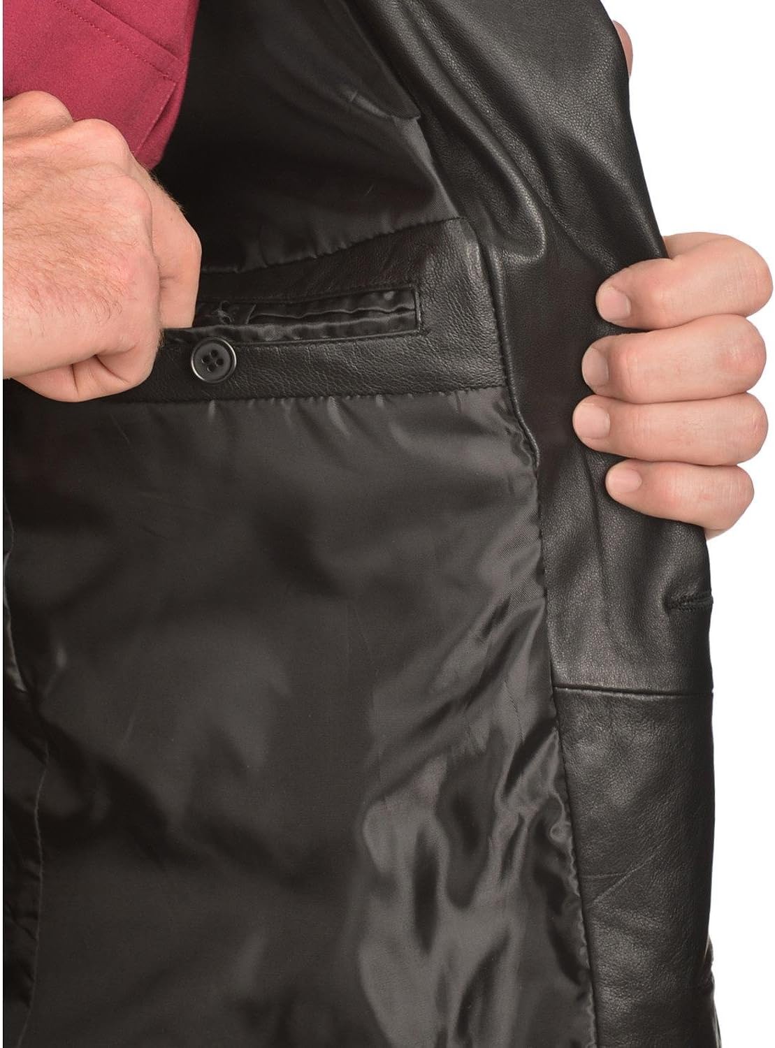 Scully Mens Lamb Leather Blazer - Image 4