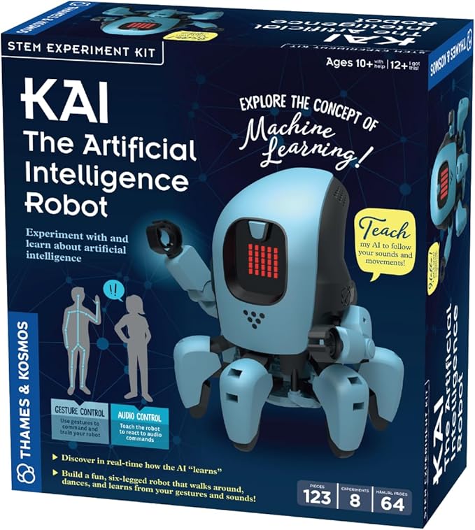 Dollar Closes Stable at $5.2495; Ibovespa Plunges Over 2% 6 71MHfIL2dgL. AC SX679 Thames & Kosmos Kai: The Artificial Intelligence Robot | Explore Machine Learning | Build an Innovative Smart Robot & Experiment with AI | App-Enabled for iOS & Android | Intro to AI for Kids