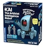Thames & Kosmos Kai: The Artificial Intelligence Robot | Explore Machine Learning | Build an Innovative Smart Robot & Experiment with AI | App-Enabled for iOS & Android | Intro to AI for Kids