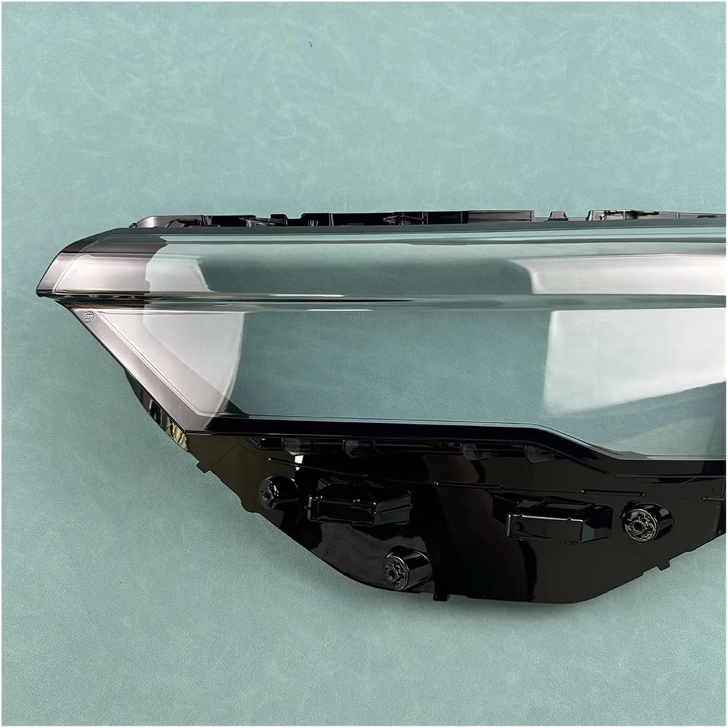 Headlamp Shell Auto Replacement Parts Compatible For Geely Haoyue L 2023 Front Headlight Cover Transparent Lampshade Lamp Lens Passenger Side Headlight Housing(Black border Left)