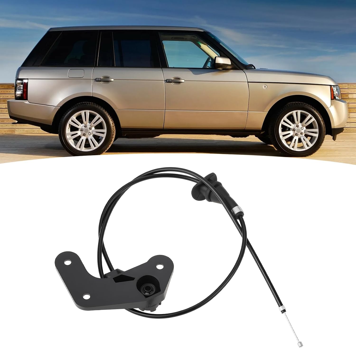 SING F LTD Engine Hood Release Bonnet Latch Control Cable LR011706 Compatible with Land Rover Range Rover L322 2010-2012
