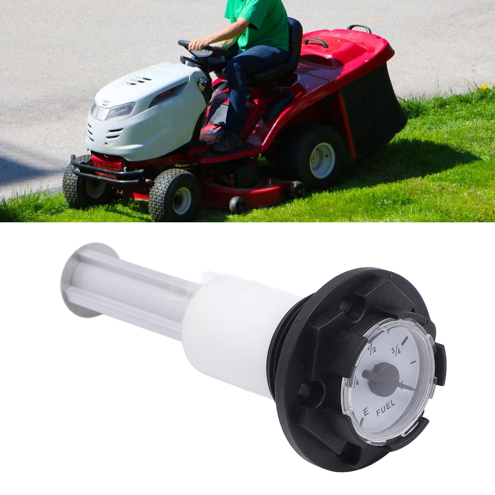 Wskaźnik Poziomu Paliwa o Wysokiej Dokładności Korek Wlewu Paliwa - Mechaniczny Miernik Temperatury w Korku do Jachtów, Samochodów, Ciężarówek, Quadów z Doskonałym Uszczelnieniem