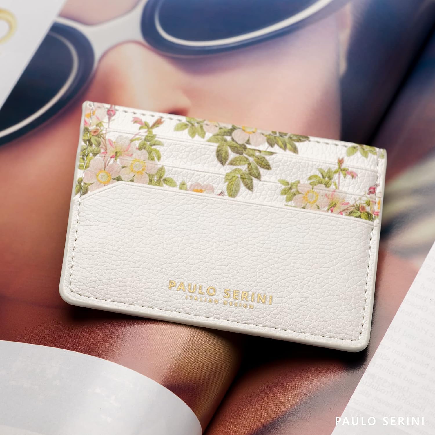Cloud White With Flower Print